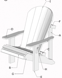 adirondack chair plans