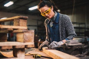 prepare wood for woodworking